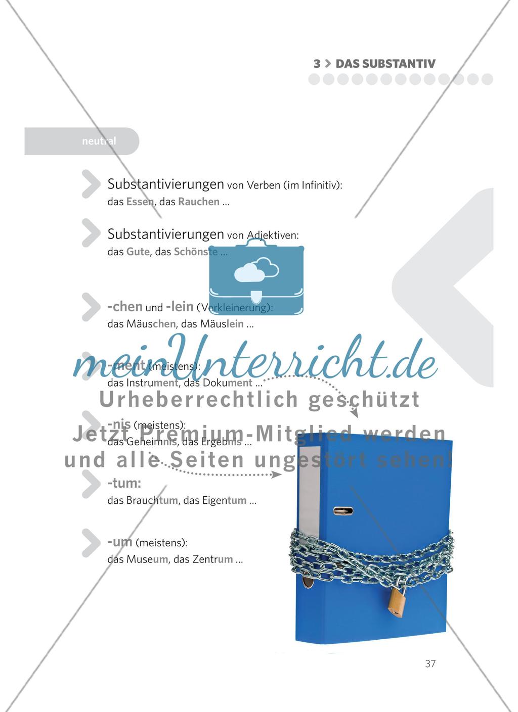 Das Substantiv Preview 10