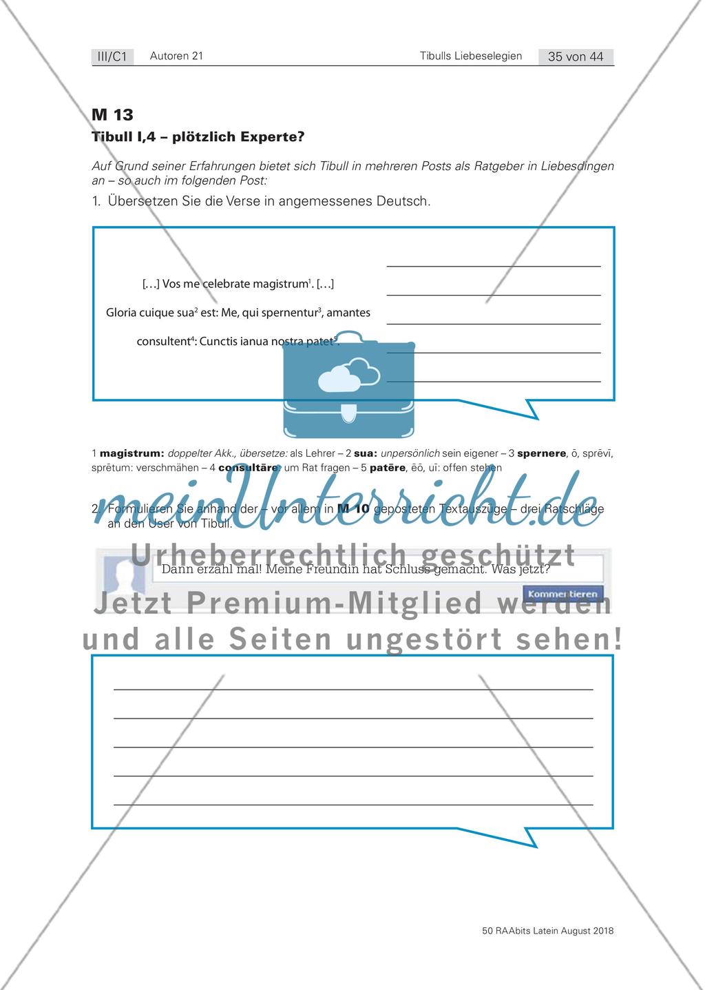 Die Liebeselegie Preview 1
