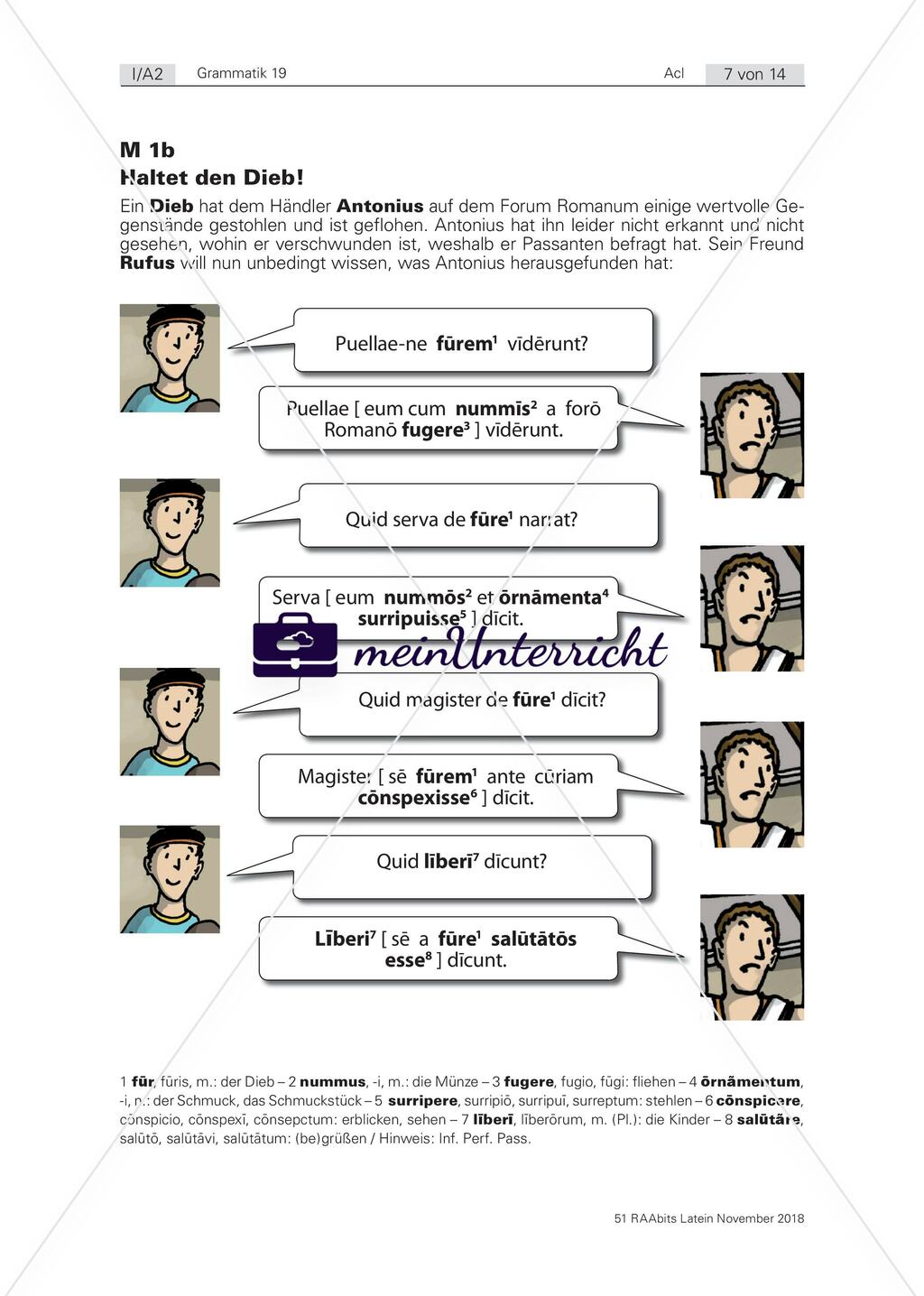 Die Reflexivität im AcI Preview 2