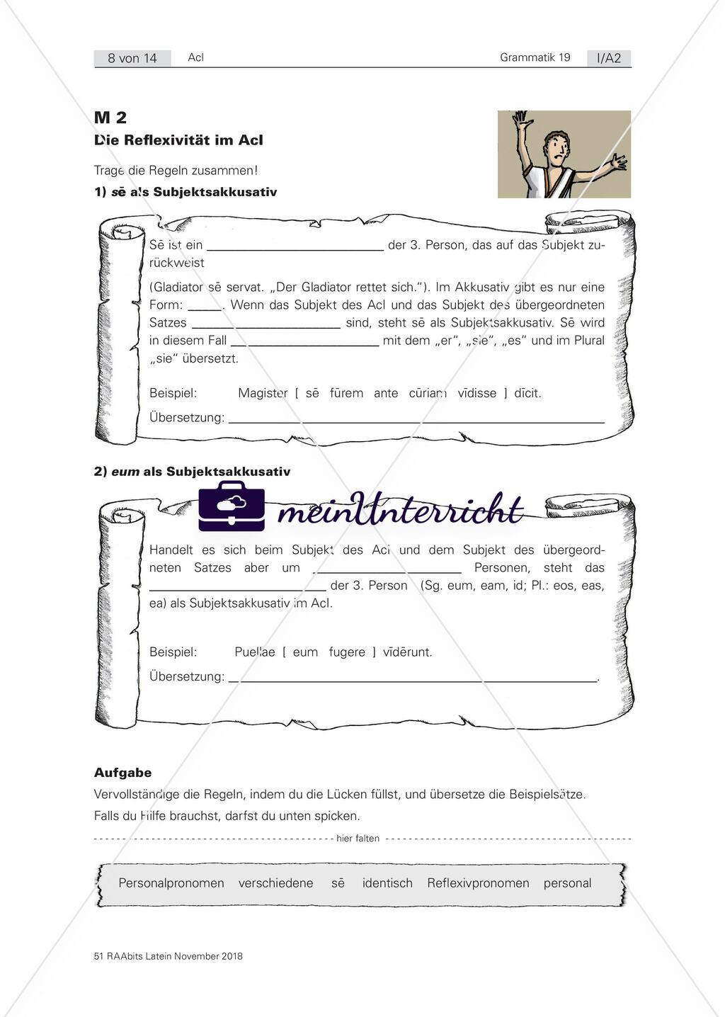 Die Reflexivität im AcI Preview 3