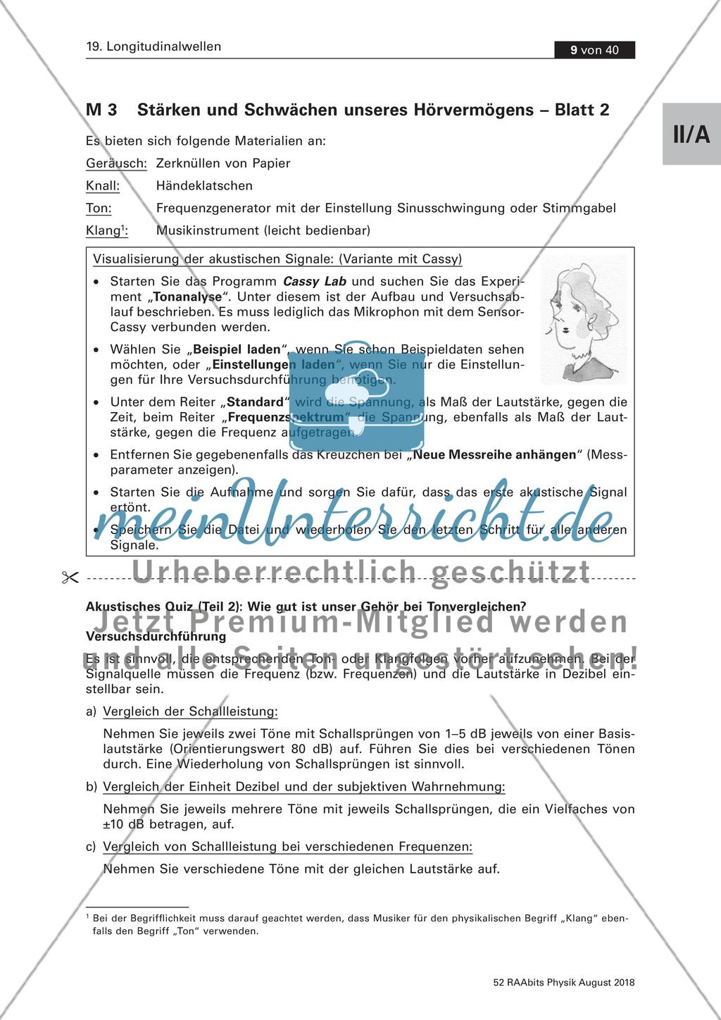 Von Tönen und Geräuschen in der Physik und der Musik: Teil 1 Preview 4