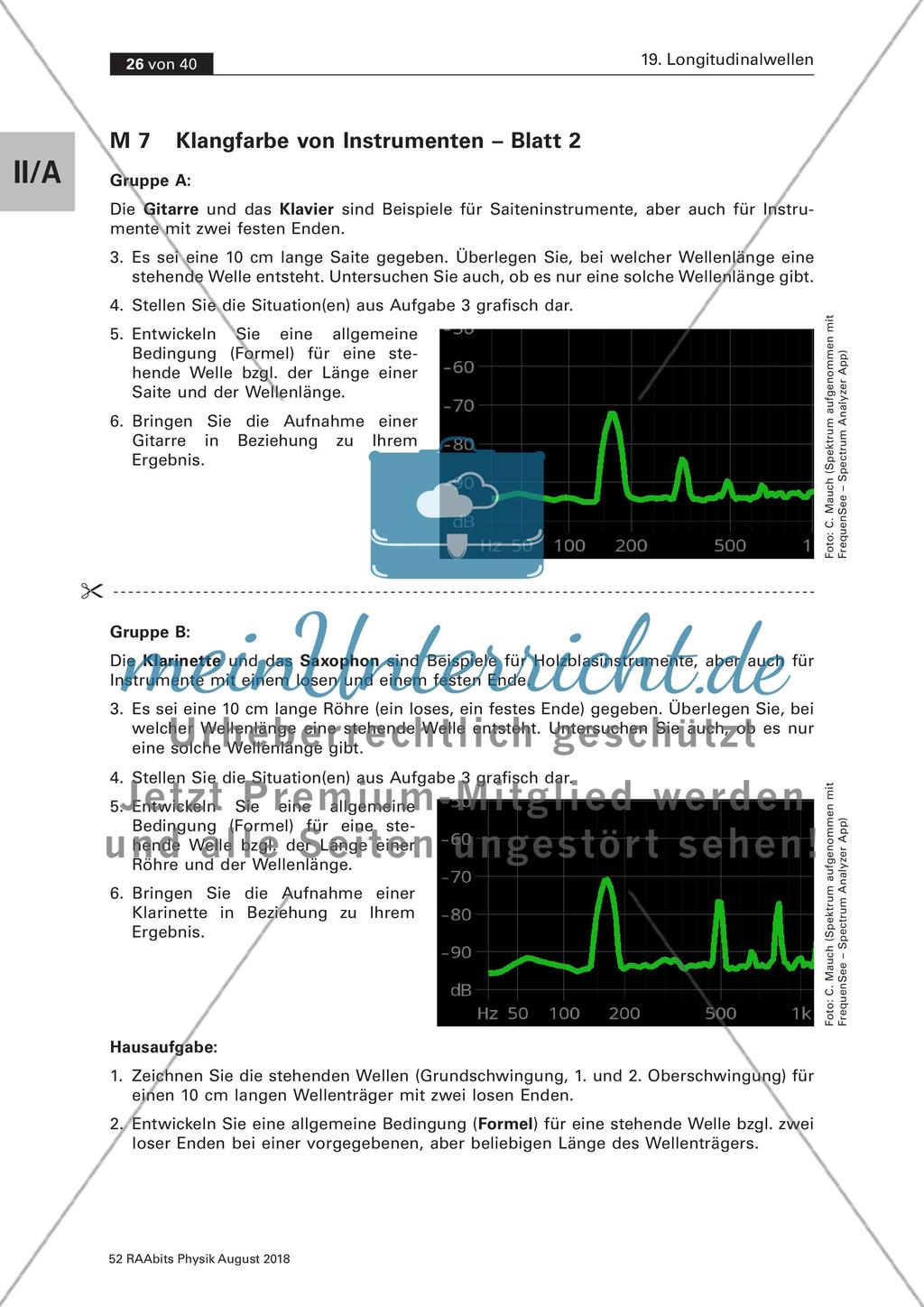 Von Tönen und Geräuschen in der Physik und der Musik: Teil 3 Preview 4