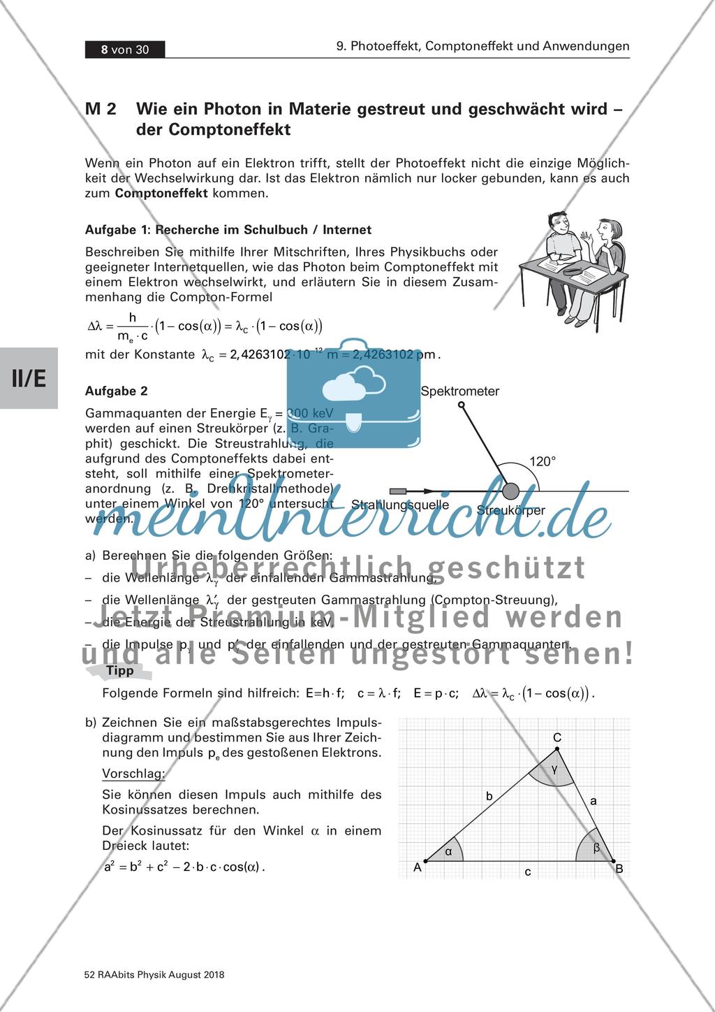 Photo- und Comptoneffekt: Teil 1 Preview 4