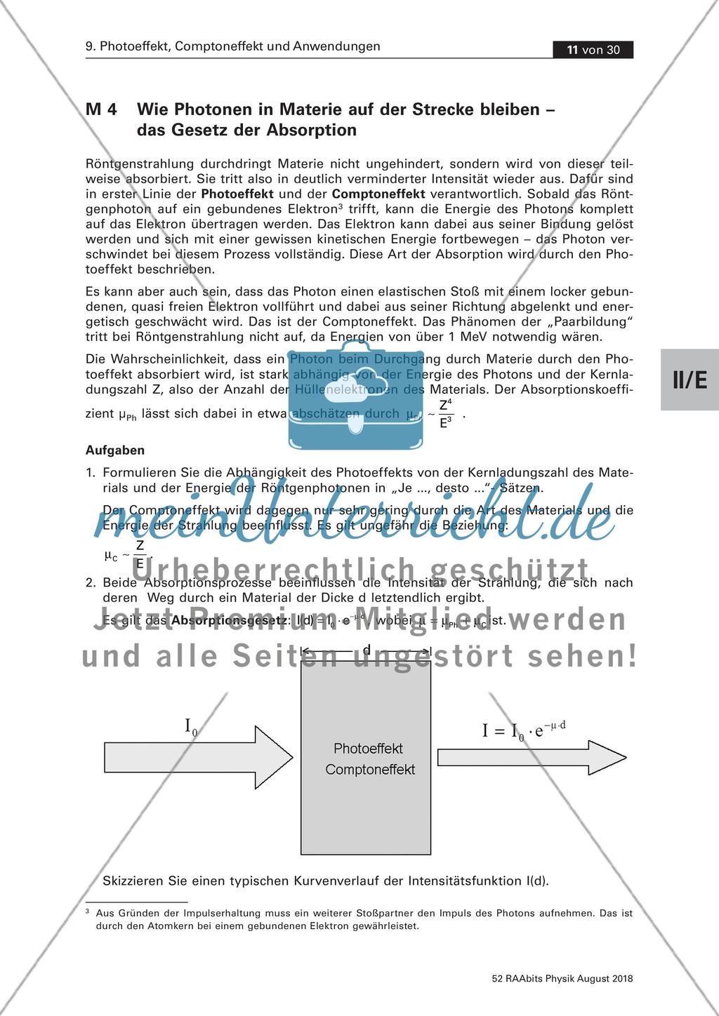 Photo- und Comptoneffekt: Teil 1 Preview 7