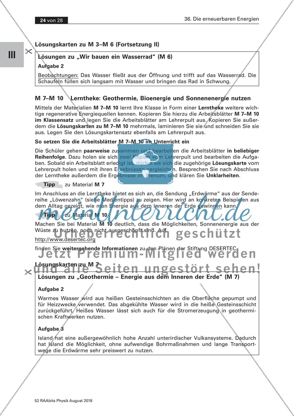 Erläuterungen, Lösungen und Glossar Preview 5