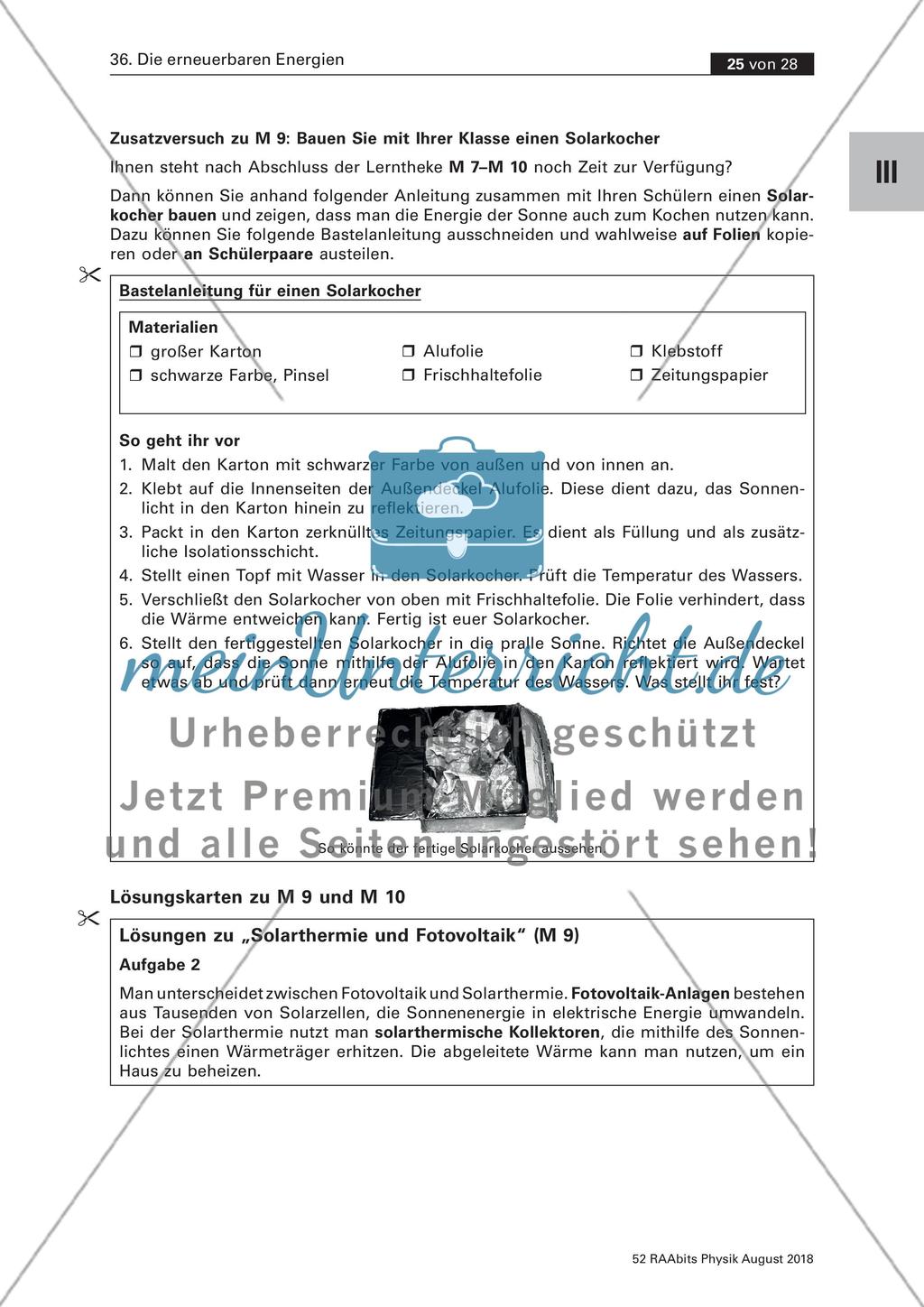 Erläuterungen, Lösungen und Glossar Preview 6