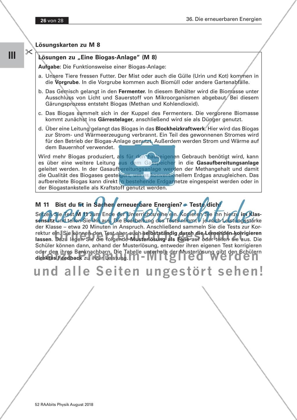 Erläuterungen, Lösungen und Glossar Preview 7