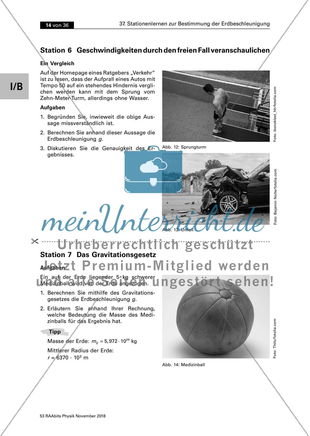 Die Bestimmung der Erdbeschleunigung g Preview 7
