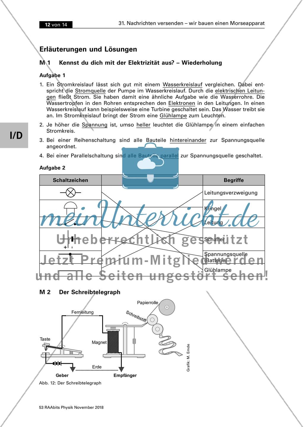 Nachrichten versenden - wir bauen einen Morseapparat Preview 12