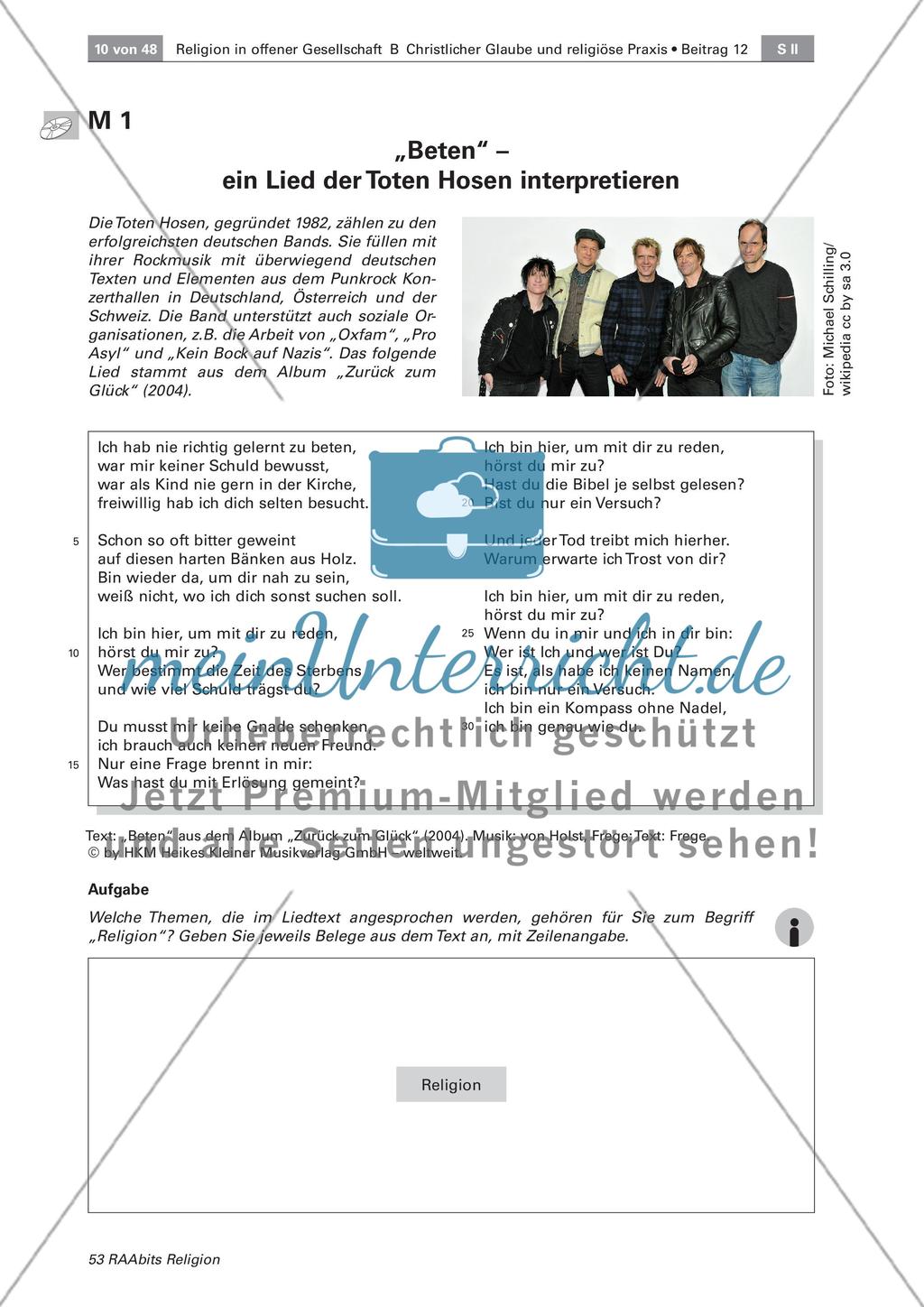 Der Begriff Religion: Definition und Ambivalenz Preview 1