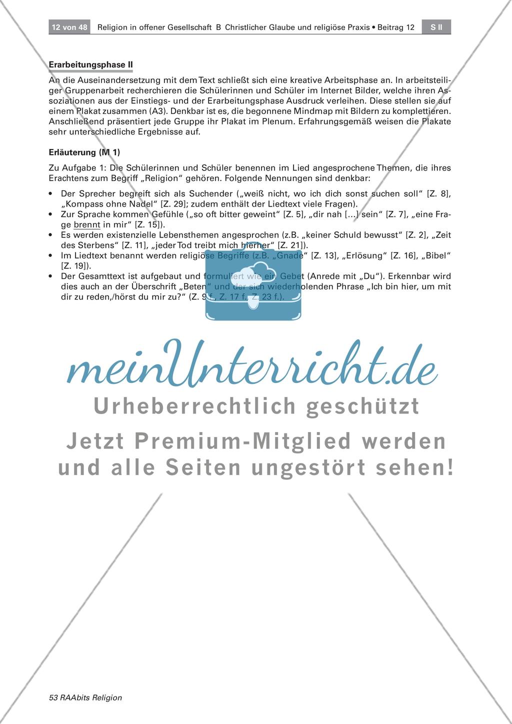 Der Begriff Religion: Definition und Ambivalenz Preview 3