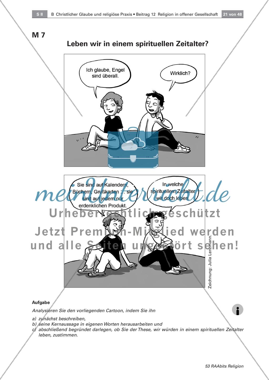 Religiöse Sehnsüchte und deren Bedeutung in der heutigen Zeit Preview 5