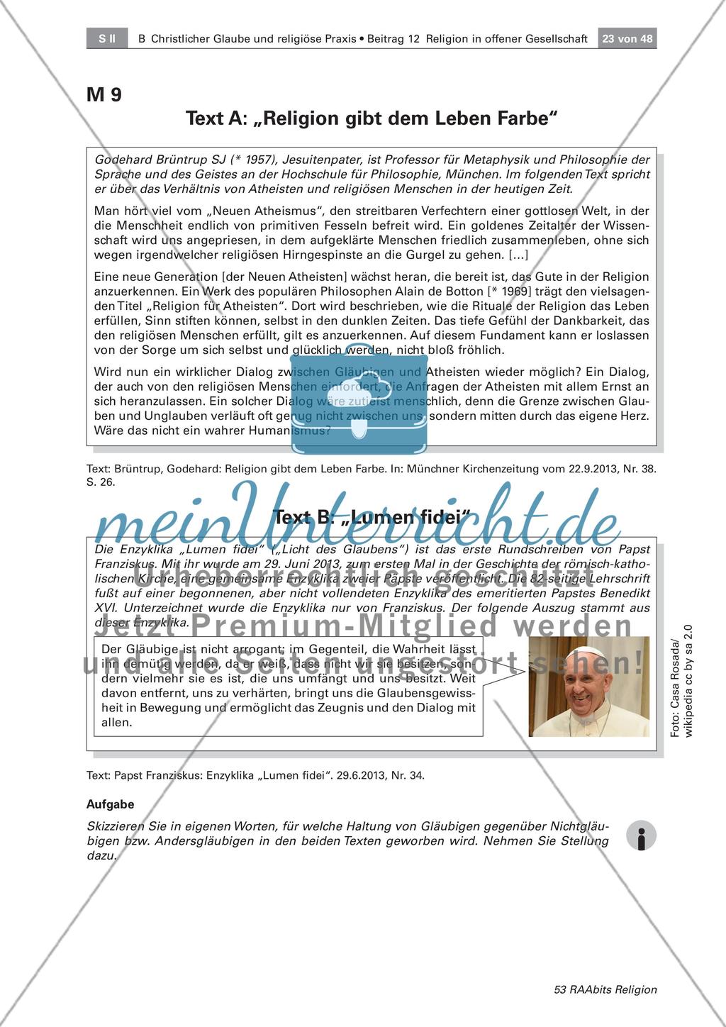 Religiöse Sehnsüchte und deren Bedeutung in der heutigen Zeit Preview 7