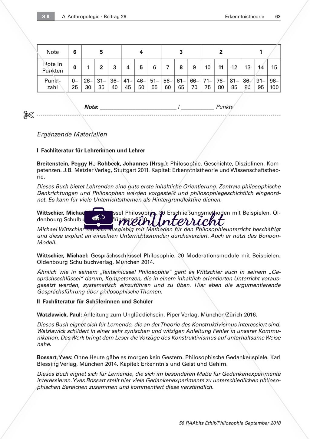Empirismus und Rationalismus im Vergleich Preview 12
