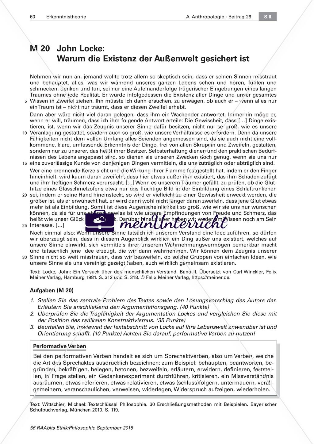 Empirismus und Rationalismus im Vergleich Preview 9