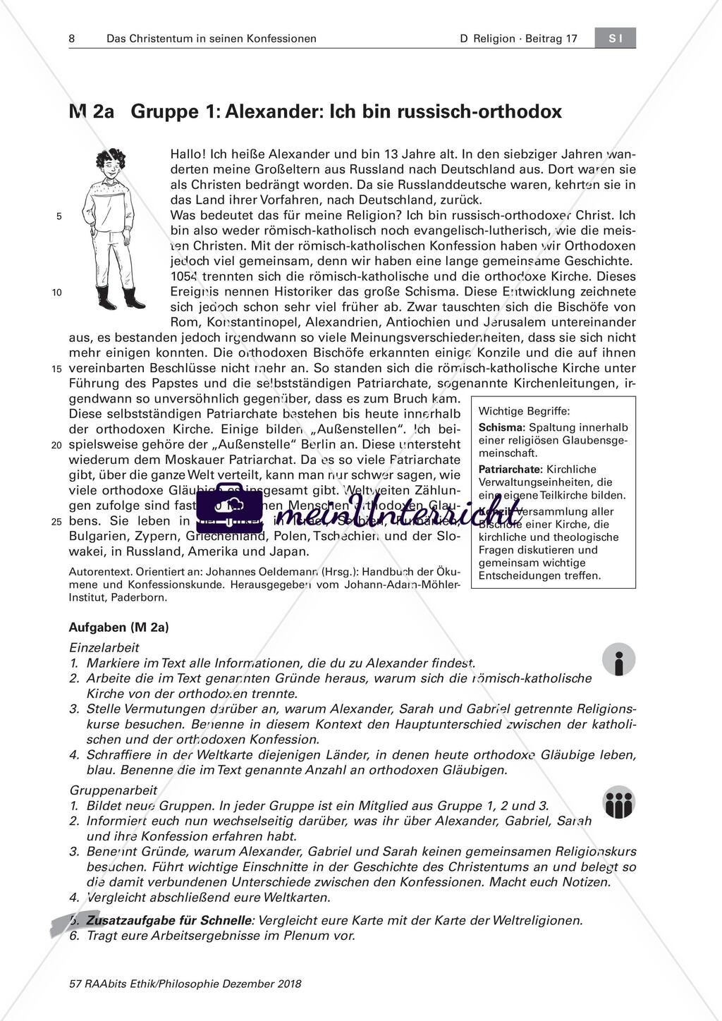 Geschichte des Christentums: Drei Konfessionen Preview 2