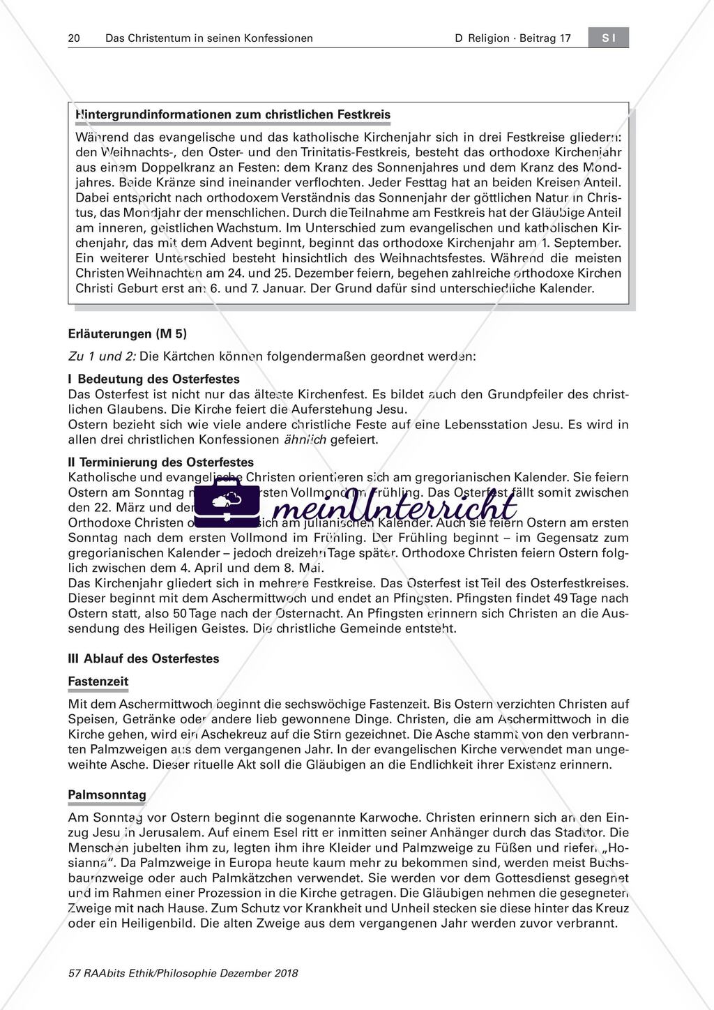 Osterfest im christlichen Jahreskreis Preview 5