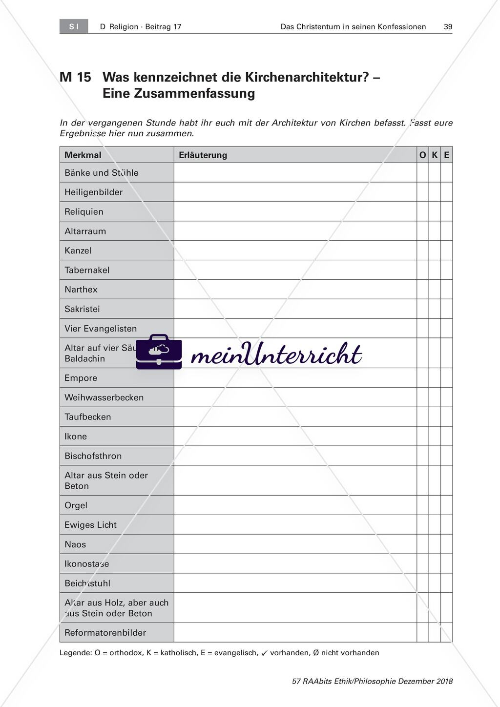 Christliche Kirchenarchitektur Preview 9