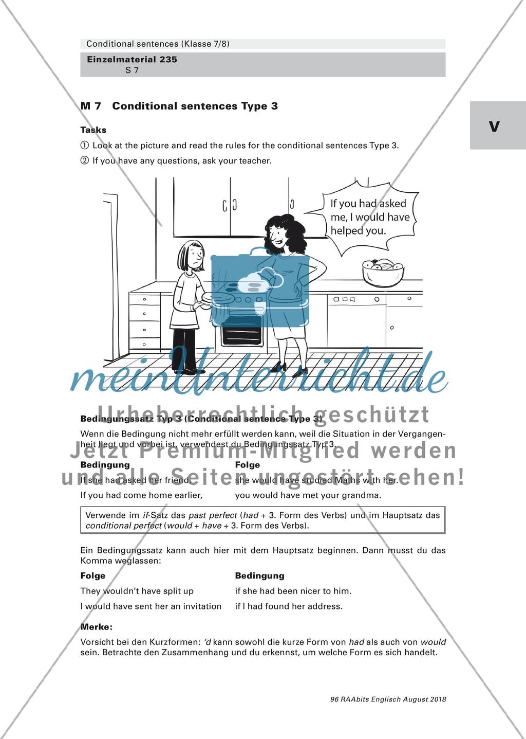 Conditional sentences: Typ 3 Preview 1