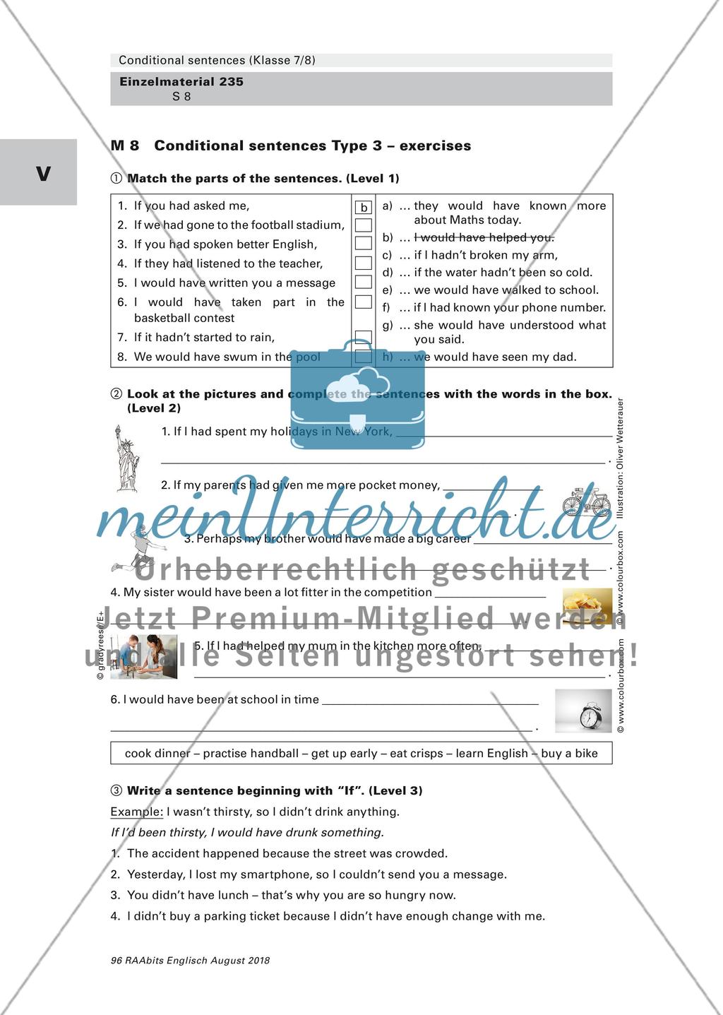 Conditional sentences: Typ 3 Preview 2