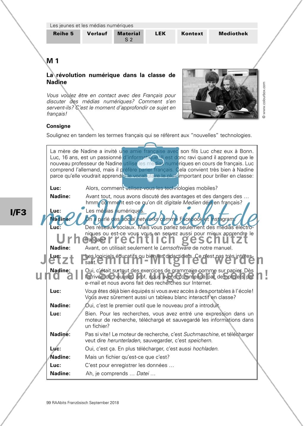 Jugendliche und Digitale Medien: Wortschatz Preview 1