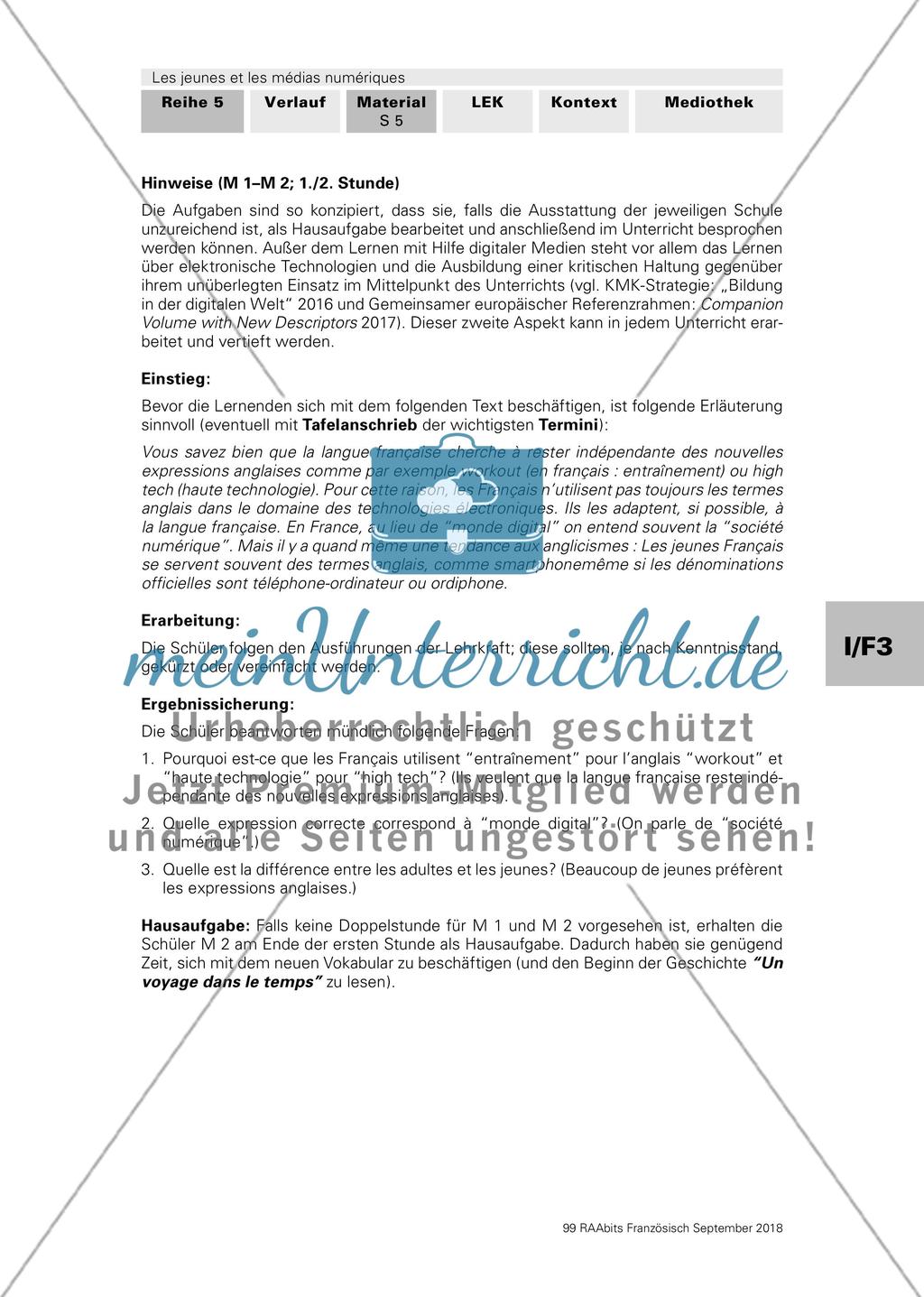 Jugendliche und Digitale Medien: Wortschatz Preview 4