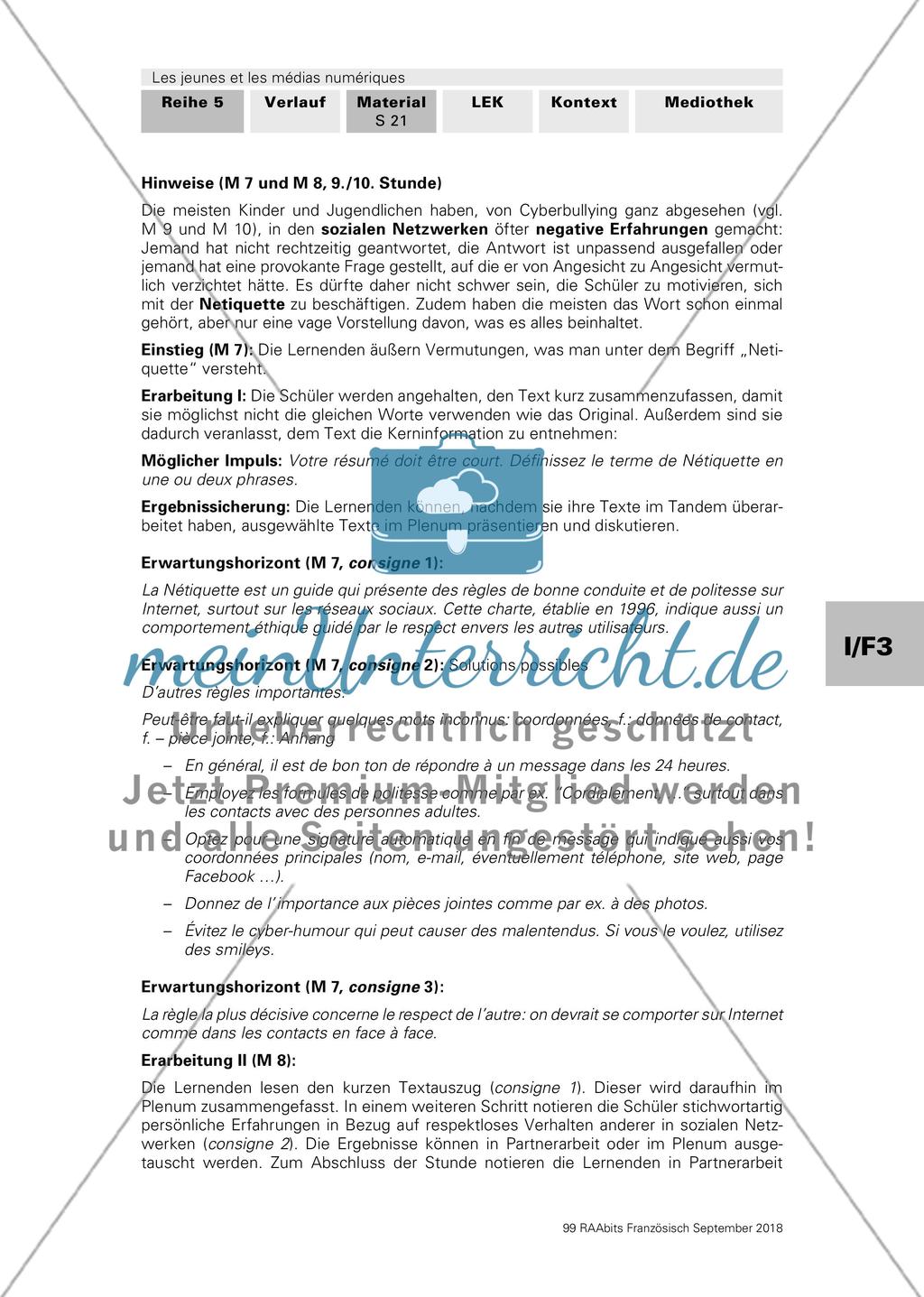 Jugendliche und Digitale Medien: Netiquette Preview 7