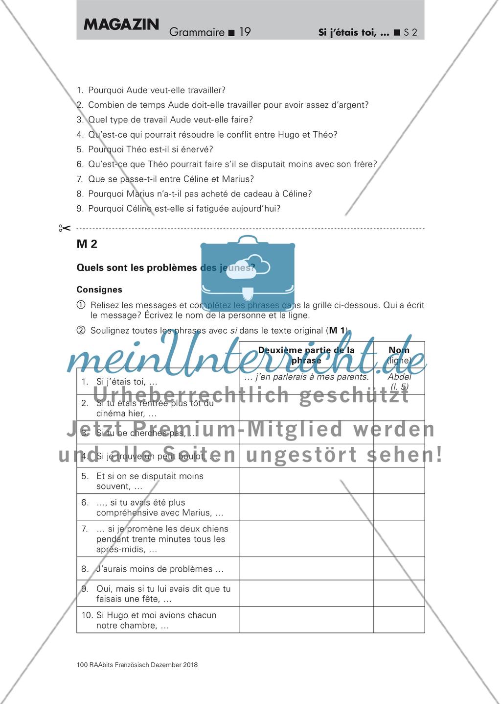 Bedingungssätze Preview 2