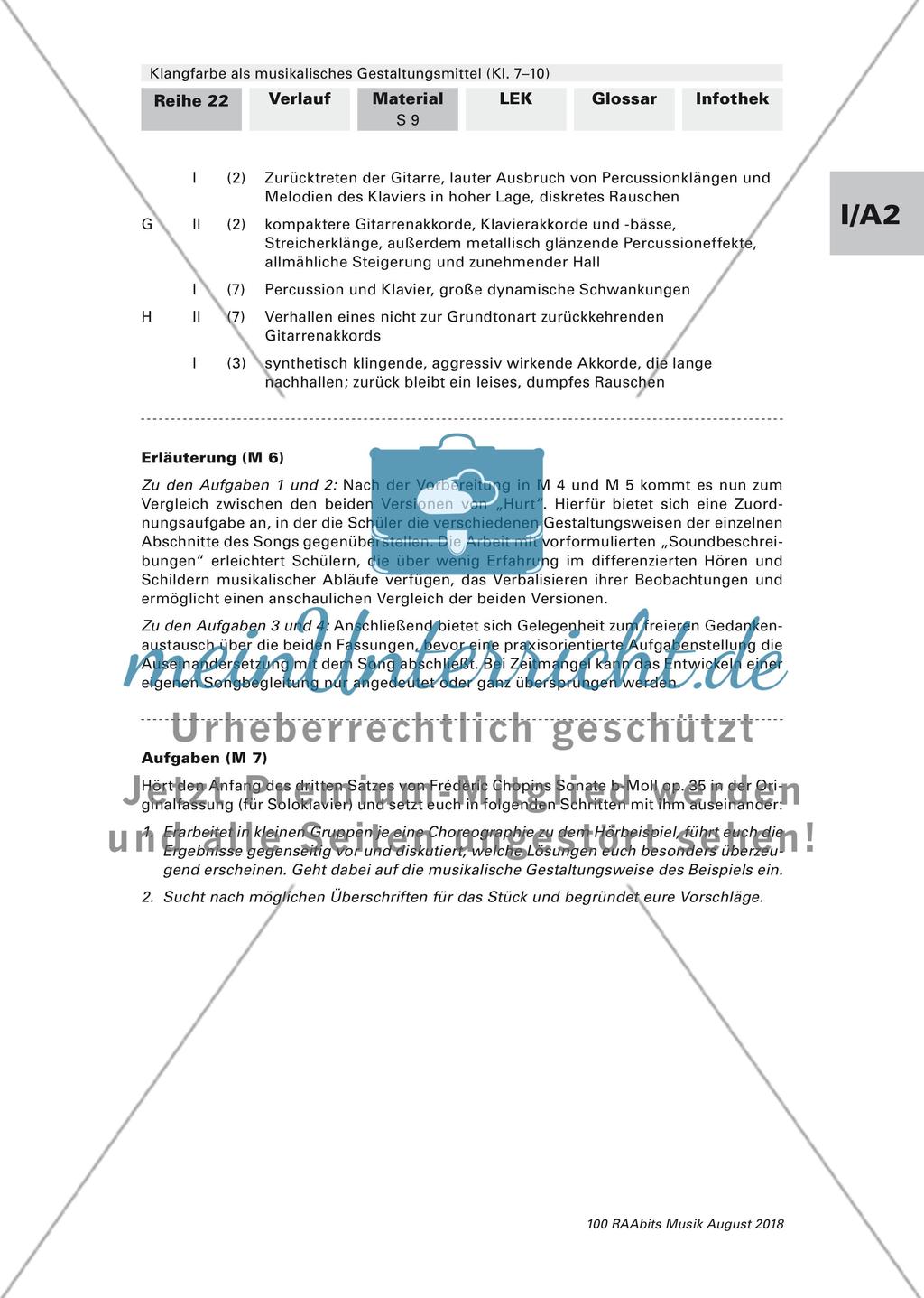 Klangfarbe als musikalisches Gestaltungsmittel: Material Teil 1 Preview 10