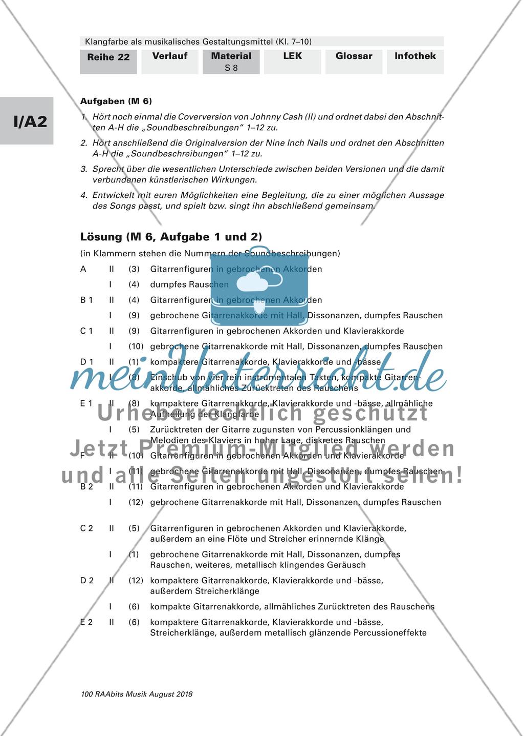 Klangfarbe als musikalisches Gestaltungsmittel: Material Teil 1 Preview 8
