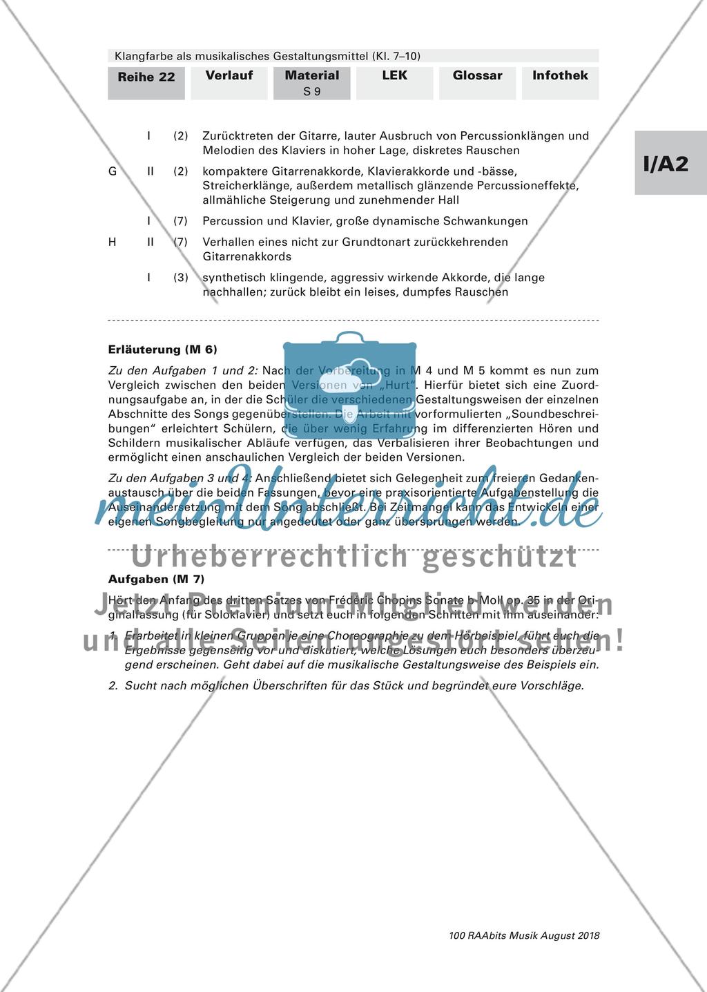 Klangfarbe als musikalisches Gestaltungsmittel: Material Teil 1 Preview 9