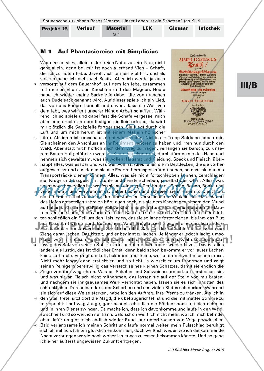 Klangreise in die Zeit des Dreißigjährigen Krieges: Teil 1 Preview 2