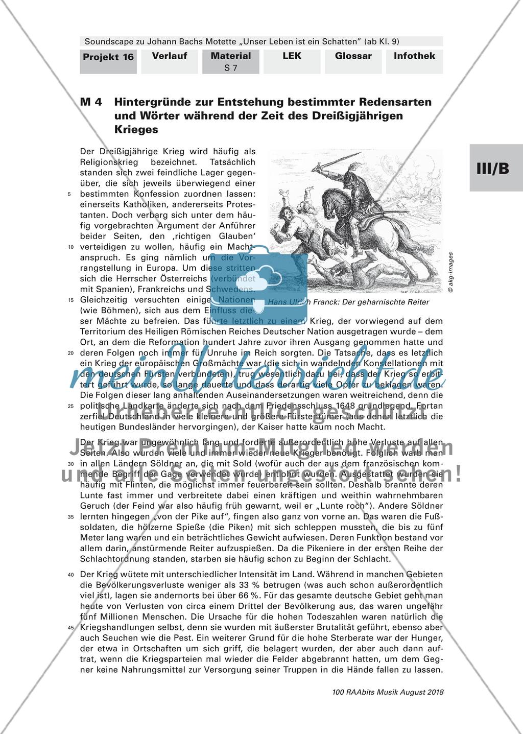 Klangreise in die Zeit des Dreißigjährigen Krieges: Teil 1 Preview 8
