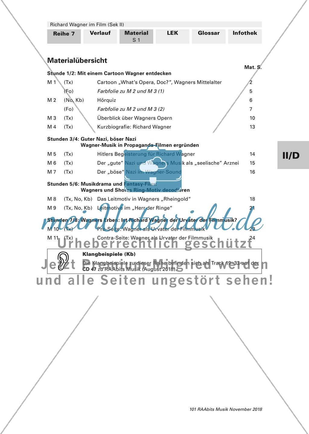 Richard Wagner im Film: Materialien Preview 1