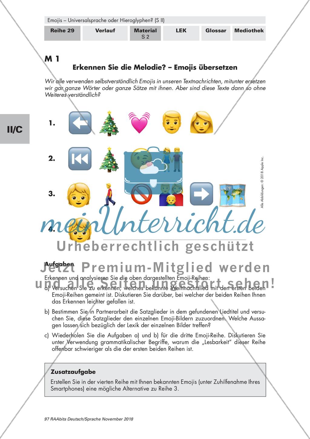 Kommunikative Funktion von Emojis - Stellung beziehen Preview 1