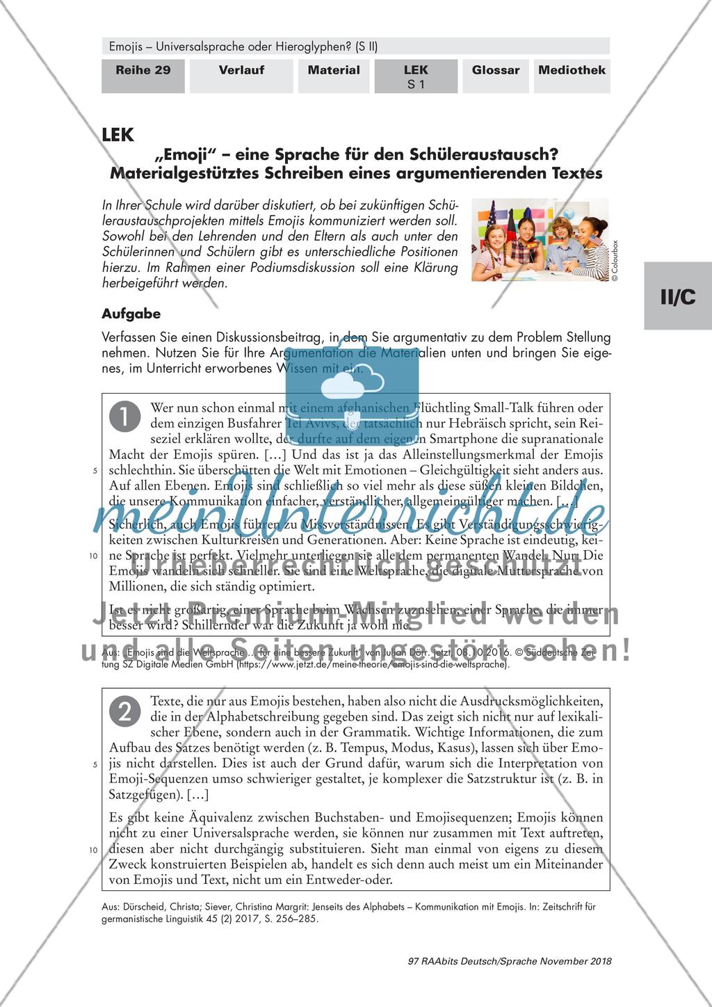 Lernerfolgskontrolle zum Thema