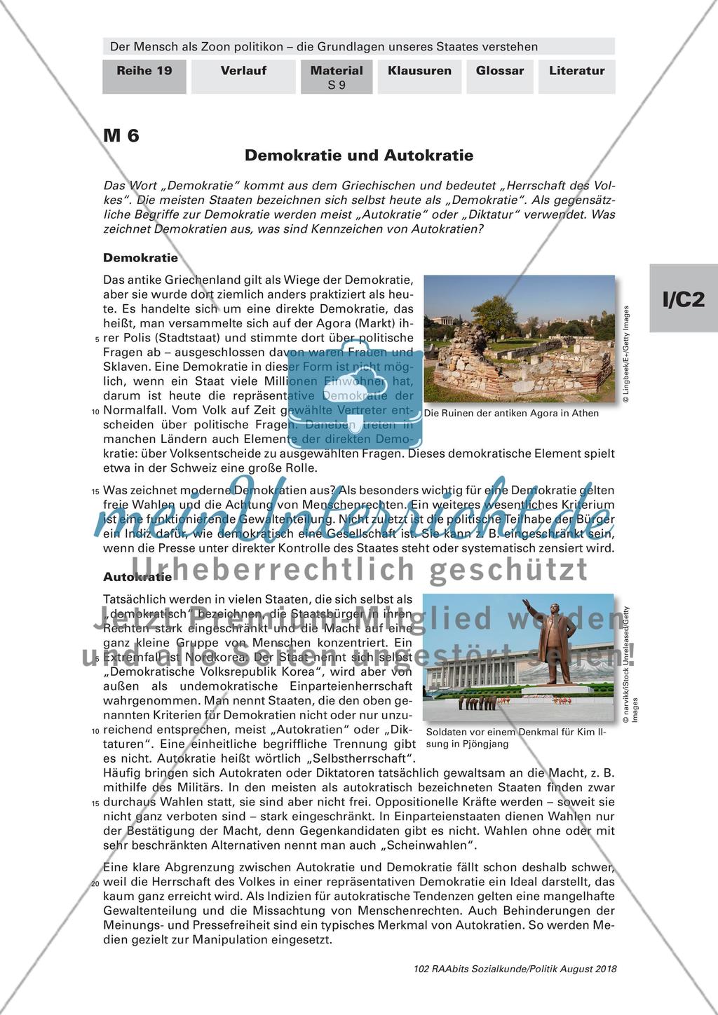 Zusammenhang von Staat und Gesellschaft Preview 8