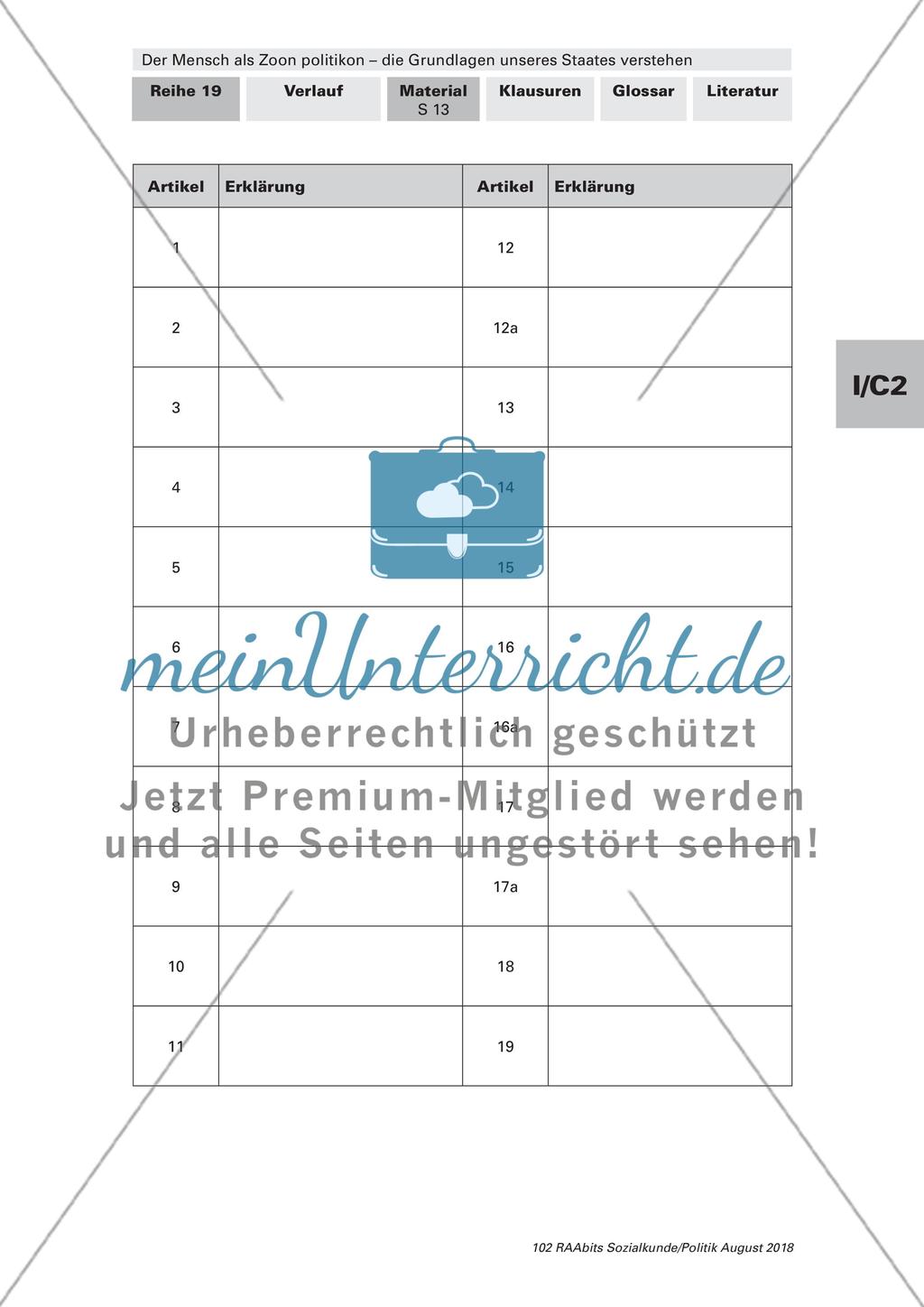 Die Rechte des Menschen und deren Schutz Preview 2