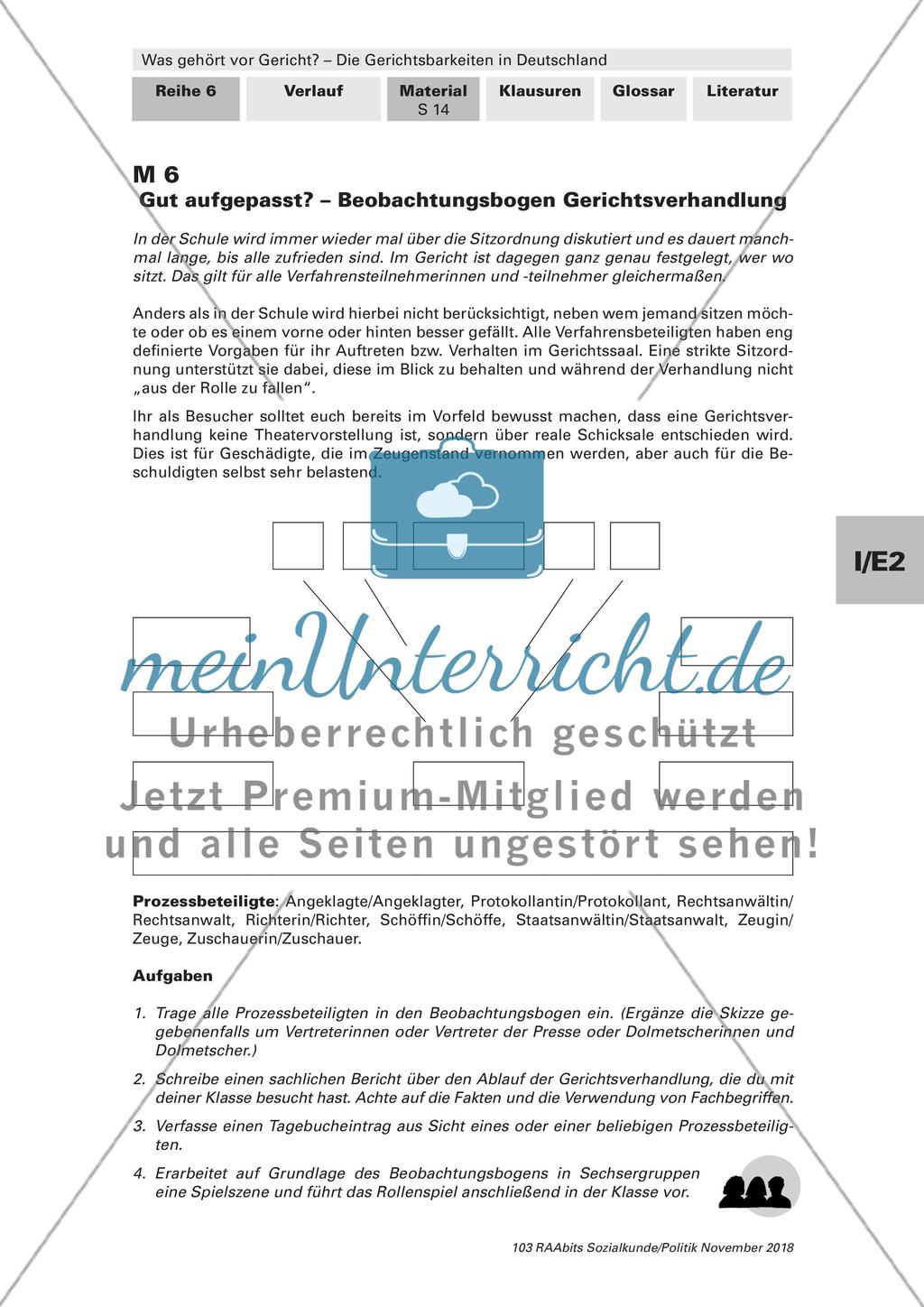 Ablauf und Gegenüberstellung von Straf- und Zivilverfahren Preview 3