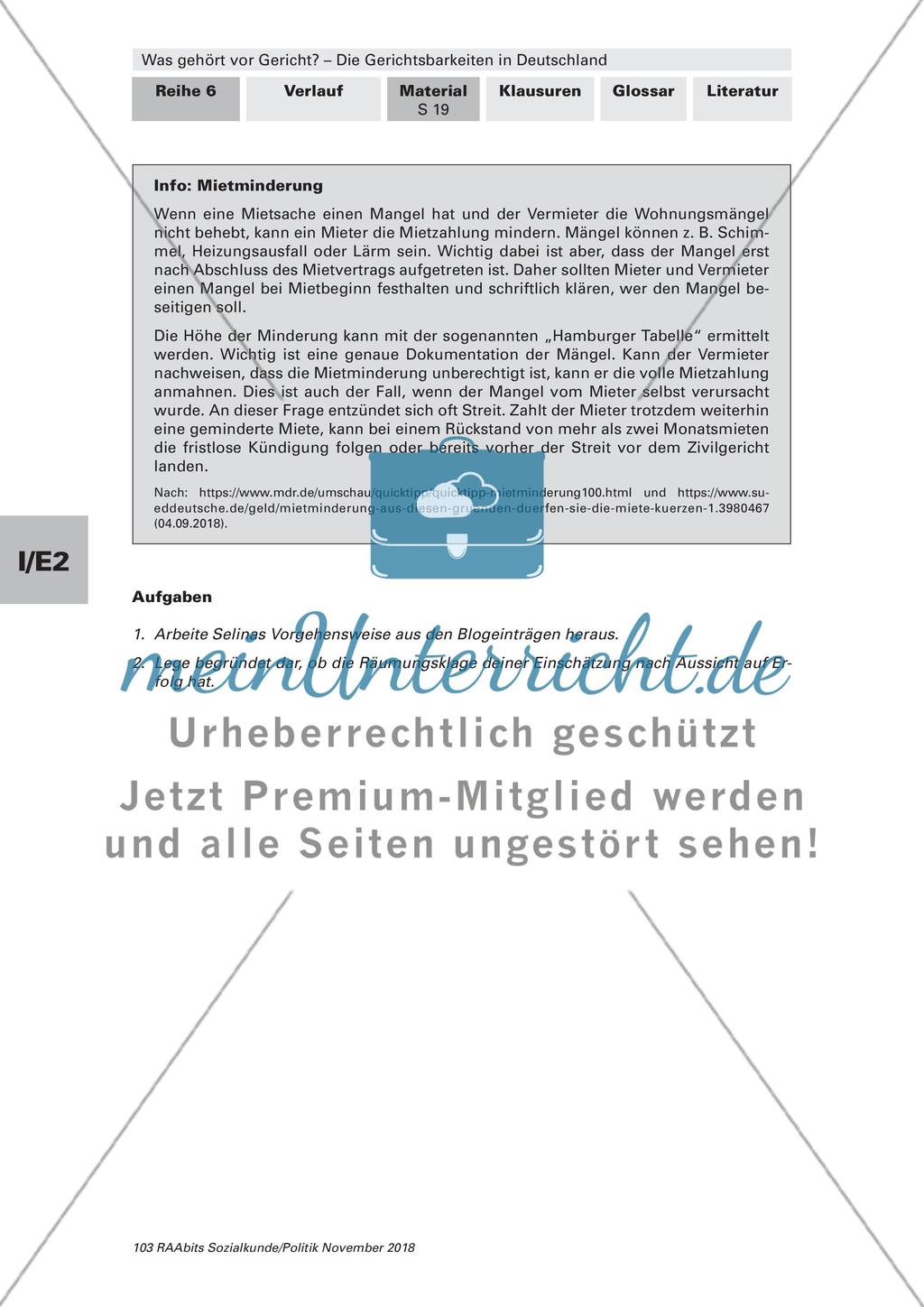 Ablauf und Gegenüberstellung von Straf- und Zivilverfahren Preview 8