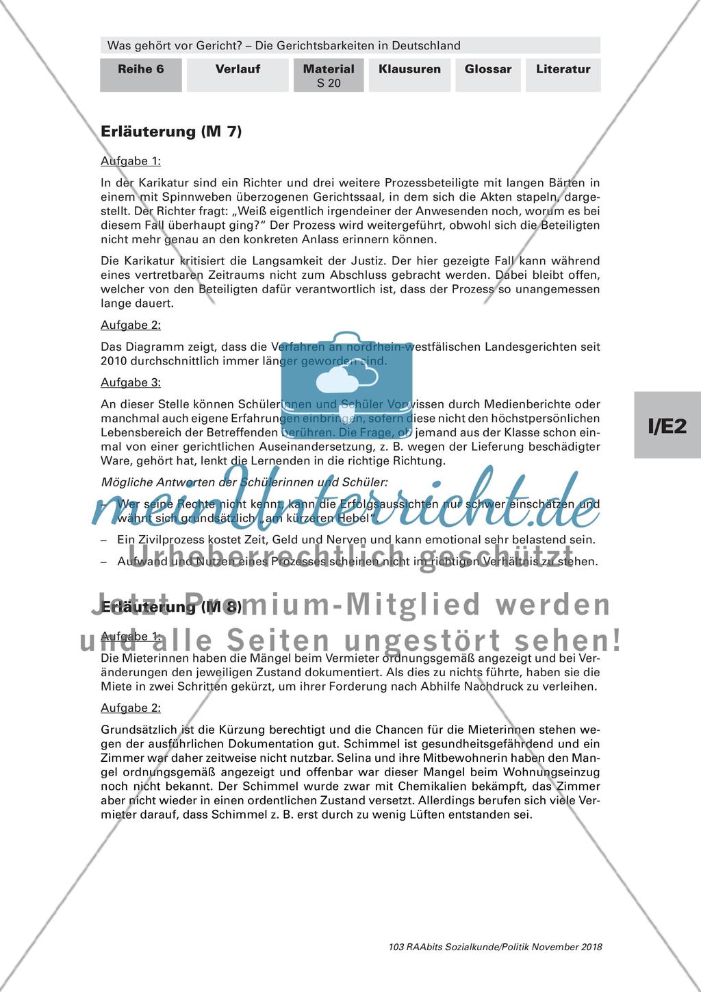 Ablauf und Gegenüberstellung von Straf- und Zivilverfahren Preview 9
