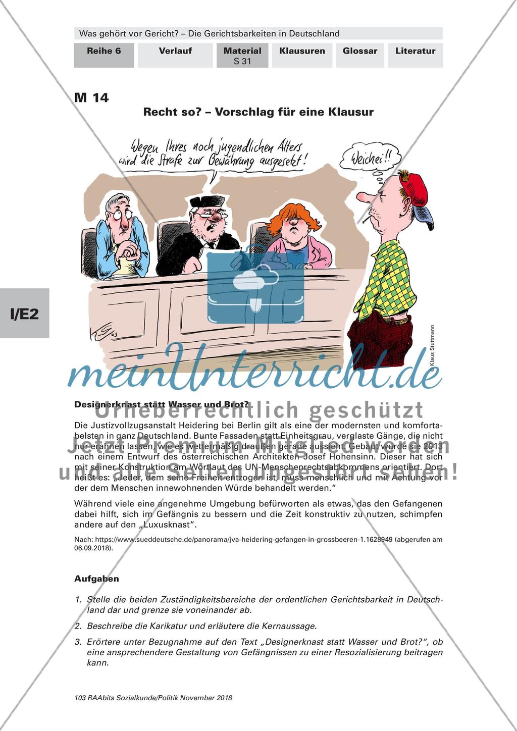 Gerichtsberichterstattung und Umgang mit Strafgefangenen Preview 7