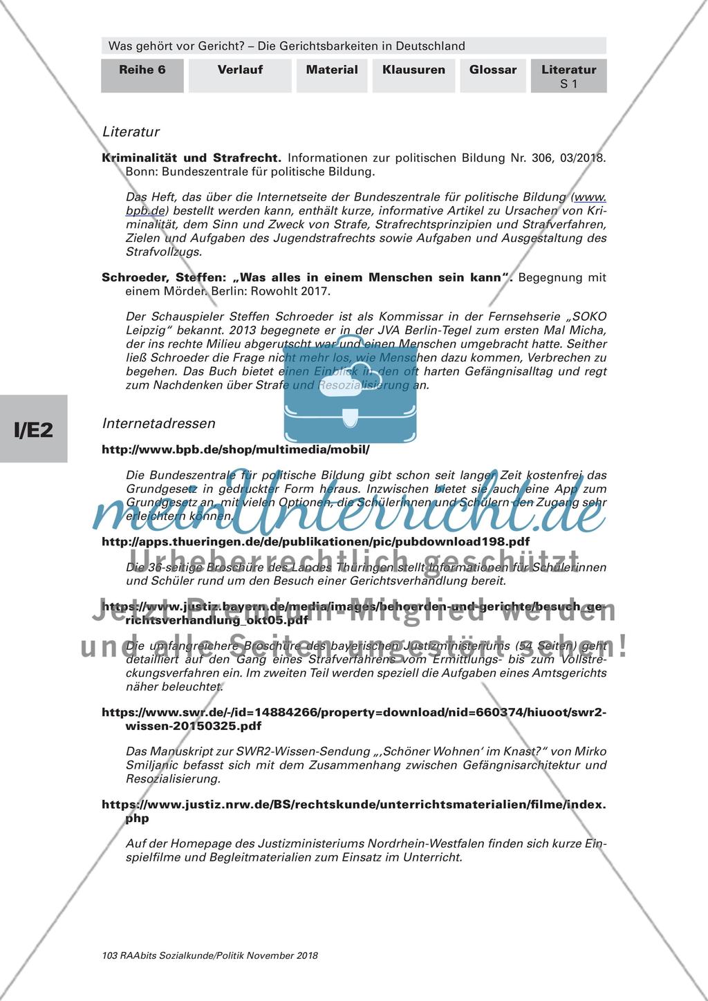 Gerichtsberichterstattung und Umgang mit Strafgefangenen Preview 9