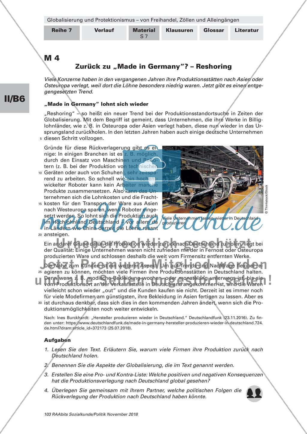 Globalisierung und ihre Folgen Preview 6