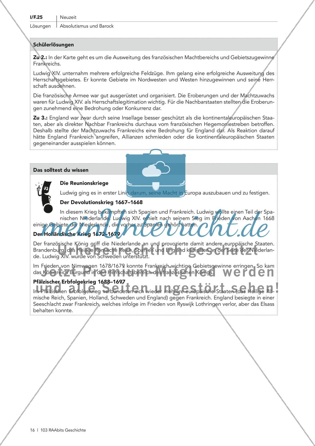 Absolutismus und Merkantilismus Preview 10