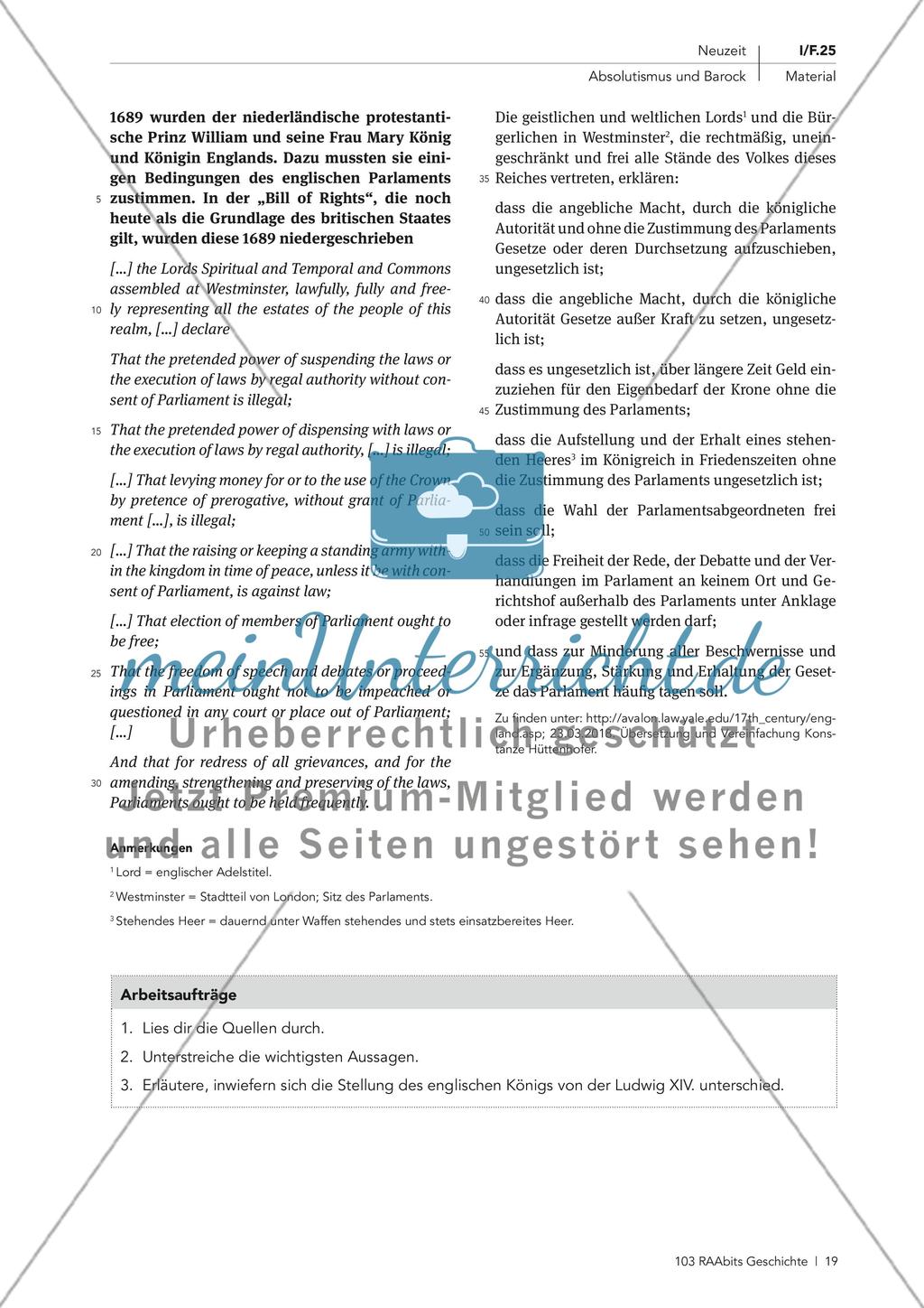 Absolutismus und Merkantilismus Preview 13