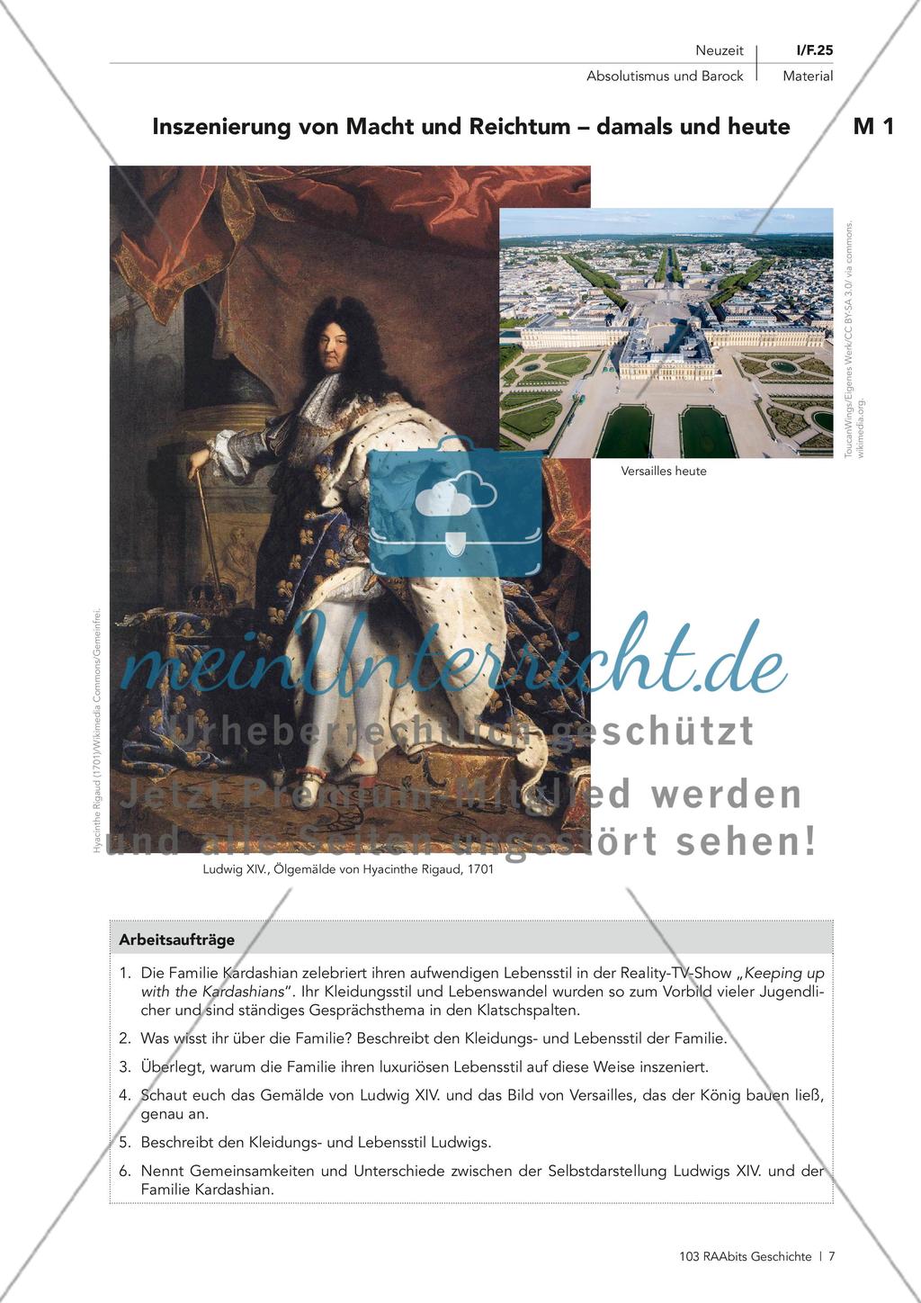 Absolutismus und Merkantilismus Preview 1