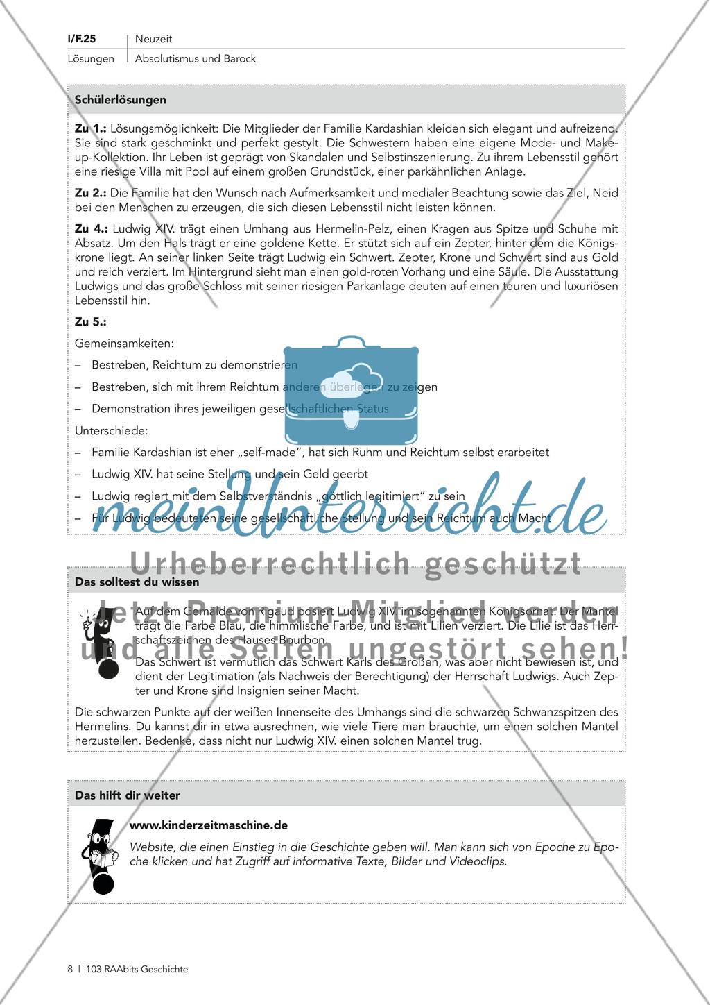 Absolutismus und Merkantilismus Preview 2