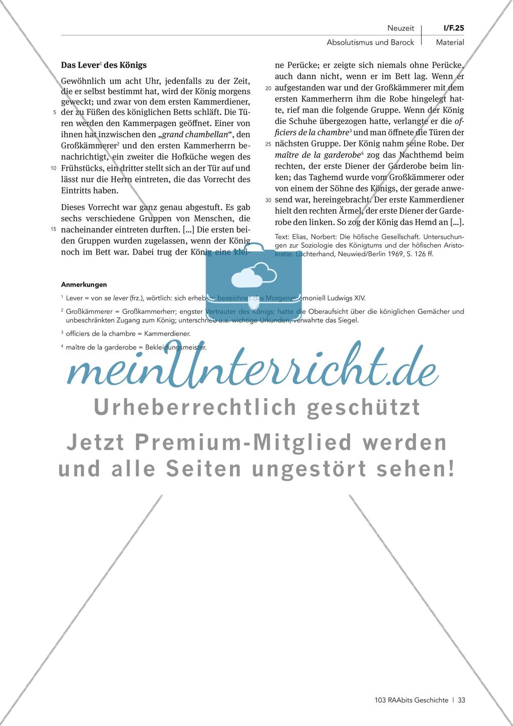 Besonderheiten der Ständegesellschaft Preview 11