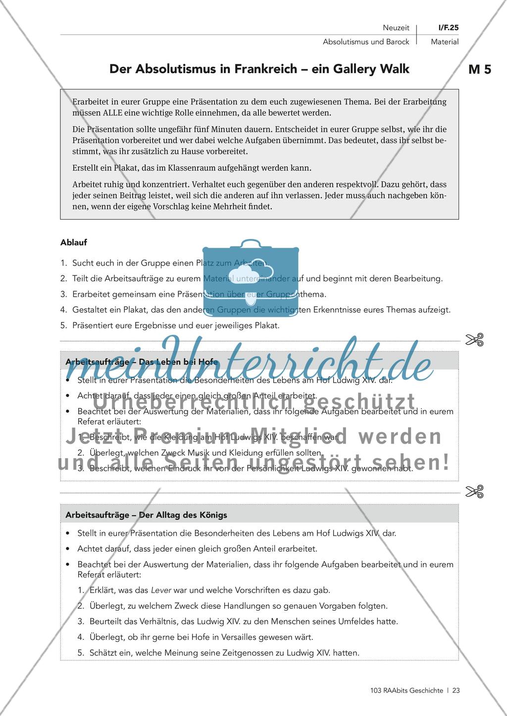 Besonderheiten der Ständegesellschaft Preview 1